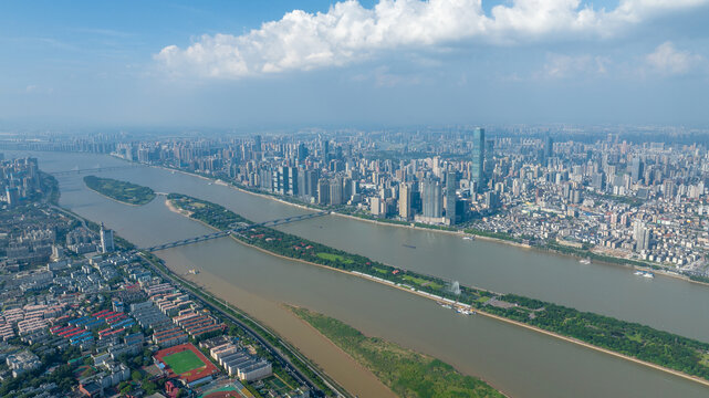 长沙湘江大景