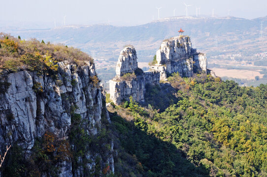 曾子山秋景