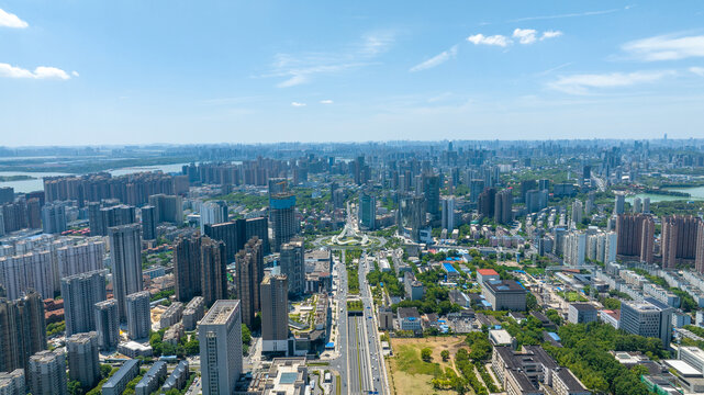 武汉光谷广场大景