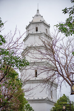 重庆塔山公园文峰塔白塔