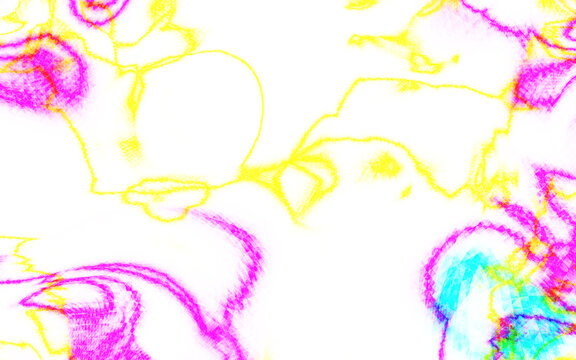 黃色幾何地毯