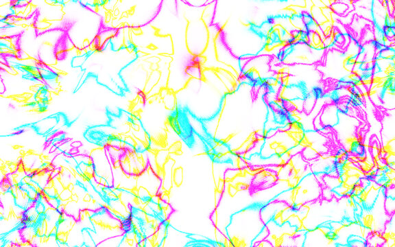 黃色幾何地毯