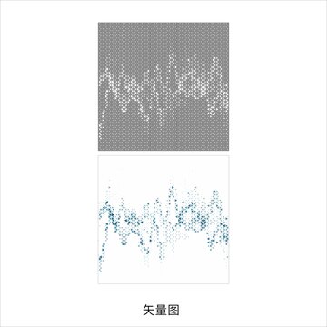 三角鏤空圖案