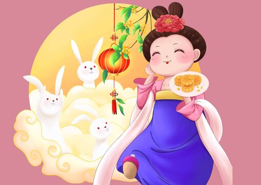 中秋節(jié)之唐朝胖女