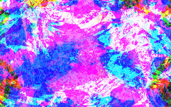 北歐幾何地毯背景