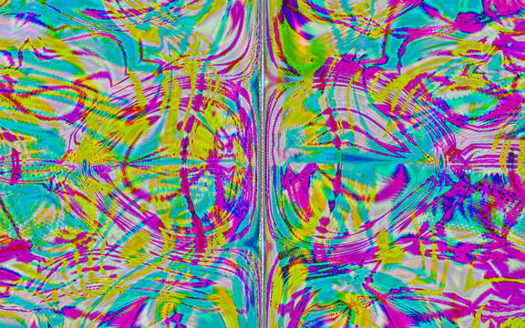 肌理油畫扎染