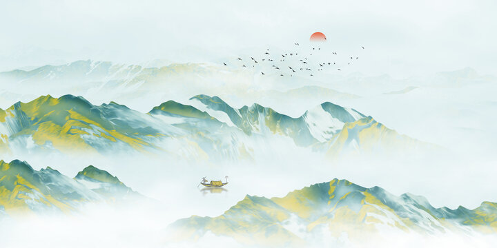 青綠山水