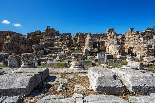 希腊古科林斯遗迹遗址
