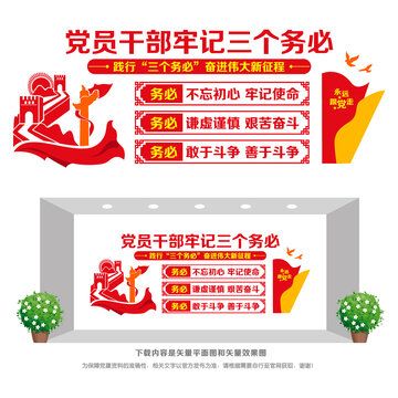 黨員牢記三個(gè)務(wù)必