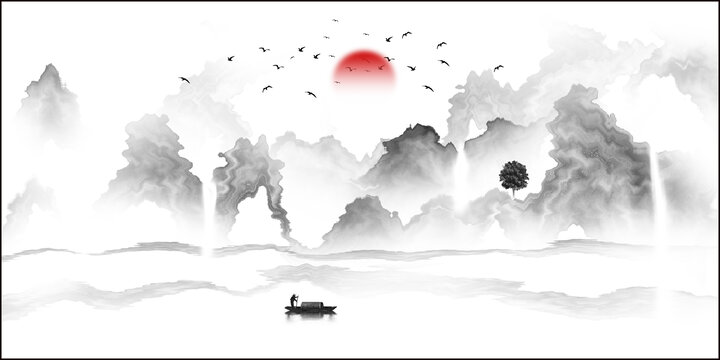 水墨畫