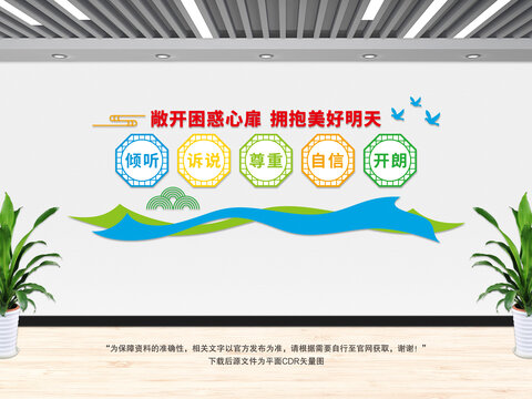 心理咨詢文化墻