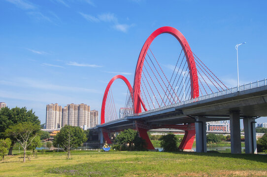 漳州芝山大桥建筑景观