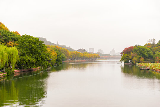 杭州西湖秋景