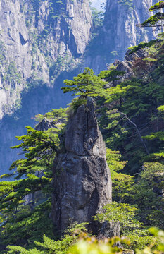 安徽黄山风景区自然风光