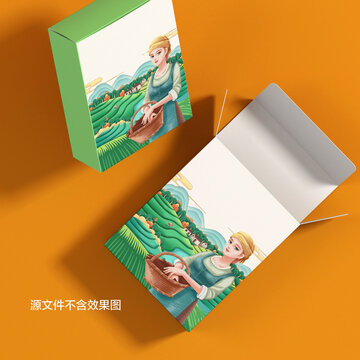 農(nóng)產(chǎn)品特產(chǎn)包裝插畫
