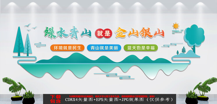綠水青山就是金山銀山