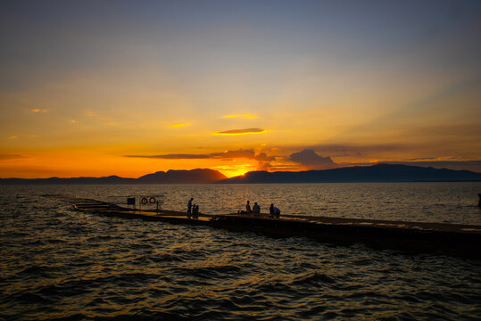 夕阳风景