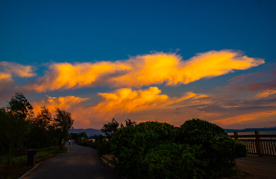 夕阳风景