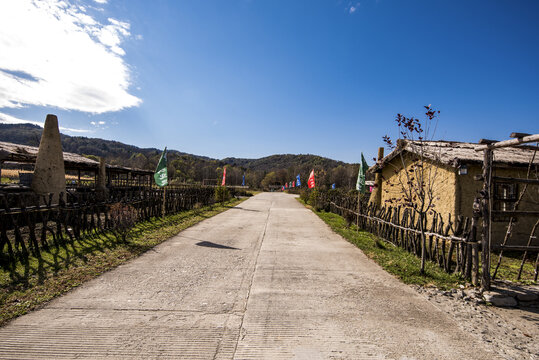 东北农村农家院