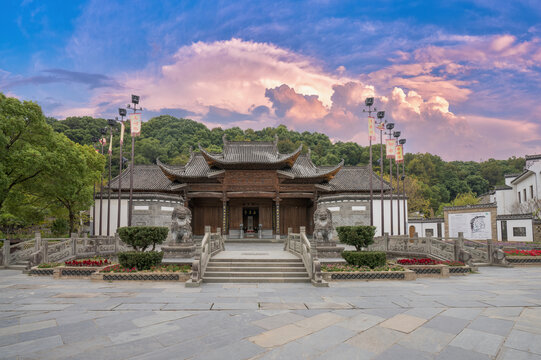 婺源江湾萧江宗祠