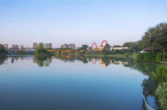 漳州南湖生态公园风景