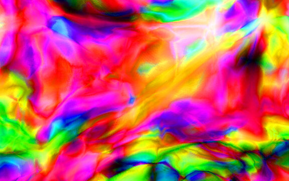 扎染印花