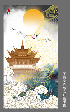 線條抽象畫