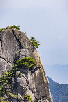 安徽黄山风景区自然风光