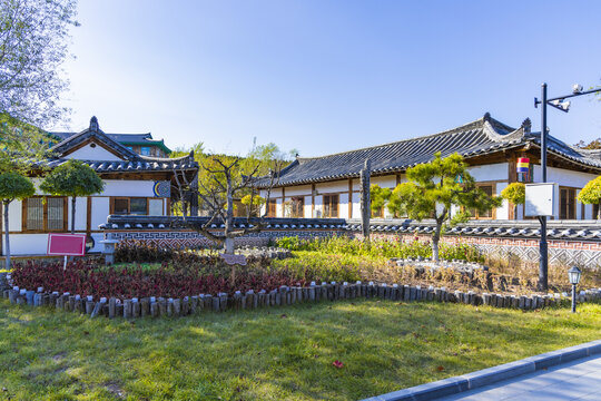 吉林延边朝鲜族民俗园景观