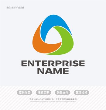 A字母LOGO标志设计