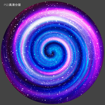 高清圆形星空天花吊顶