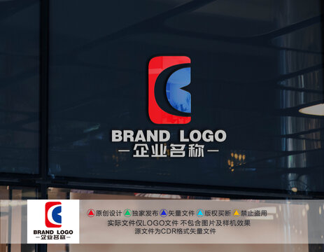 CB字母标志BC字母LOGO