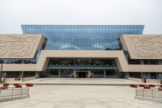 湖北省博物馆展厅展馆大楼外景