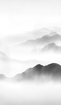 水墨山水畫