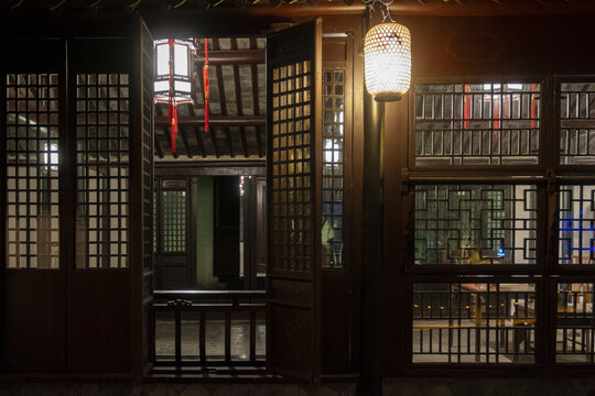 中式古典木门窗