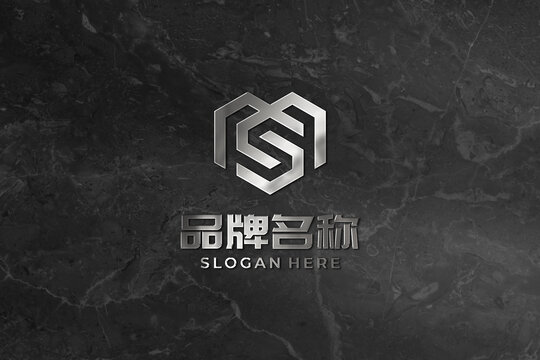 不銹鋼烤亮白色LOGO樣機(jī)