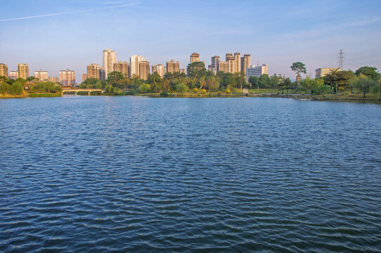 漳州西院湖景色