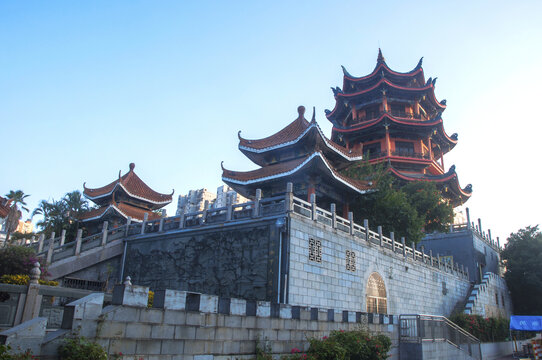 漳州八卦楼入口风景