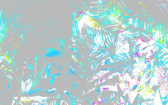 葉子碎花
