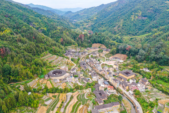 福建南靖土楼古村落