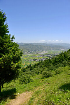 蓝天绿树新农村