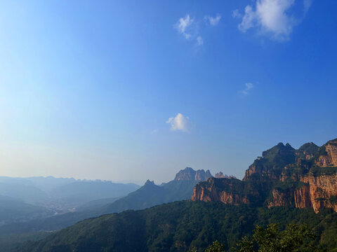 太行山的风景