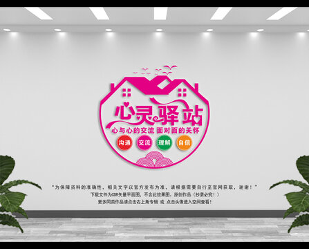 心理咨詢室文化墻