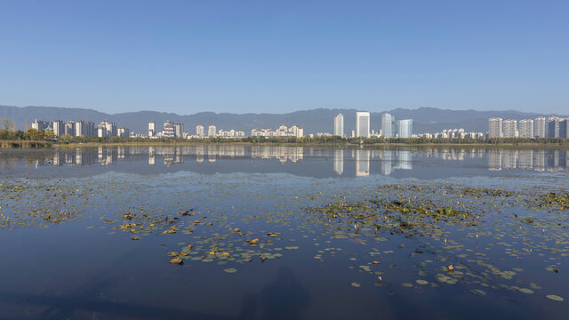 云南保山城市风景