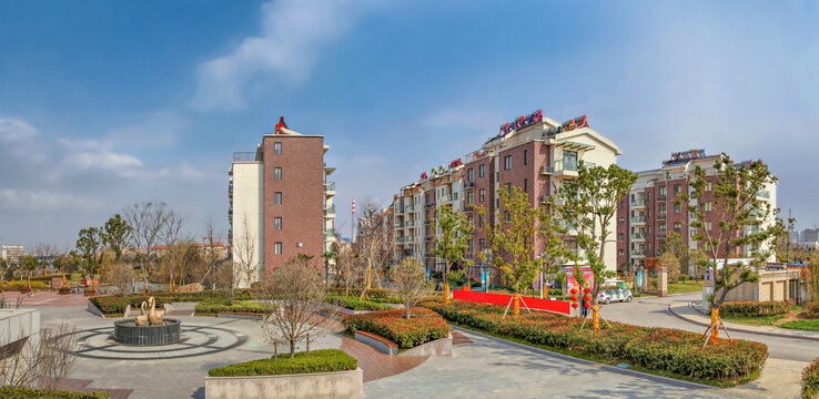 宿州天鹅湾住宅小区全景图