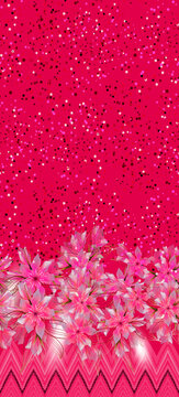 定位圓點(diǎn)花朵