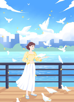 海邊城市