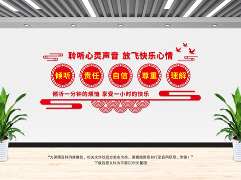 心理咨詢文化墻