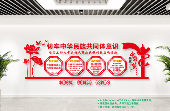 民族團(tuán)結(jié)文化墻
