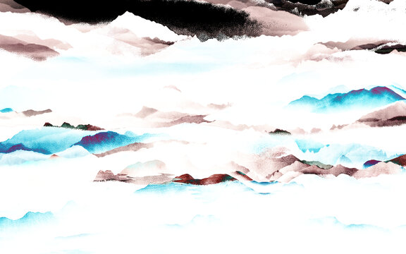 彩色大理石